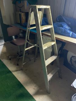 Ladder, step aluminum 5’