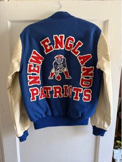 Vintage Chalk Line New England Patriots Varsity Jacket – Made in USA – Men’s Medium