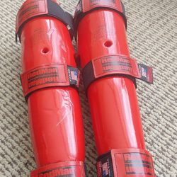 Redman XP Knee Shin Guard Sparring Training Protective Gear Protection RED