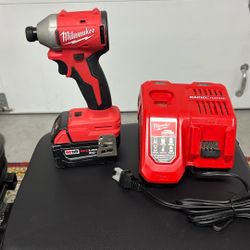 Milwaukee 18V Brushless Impact Driver W/ Battery and Charger