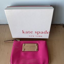 Kate Spade Hot Pink Small Wallet - Never Used 
