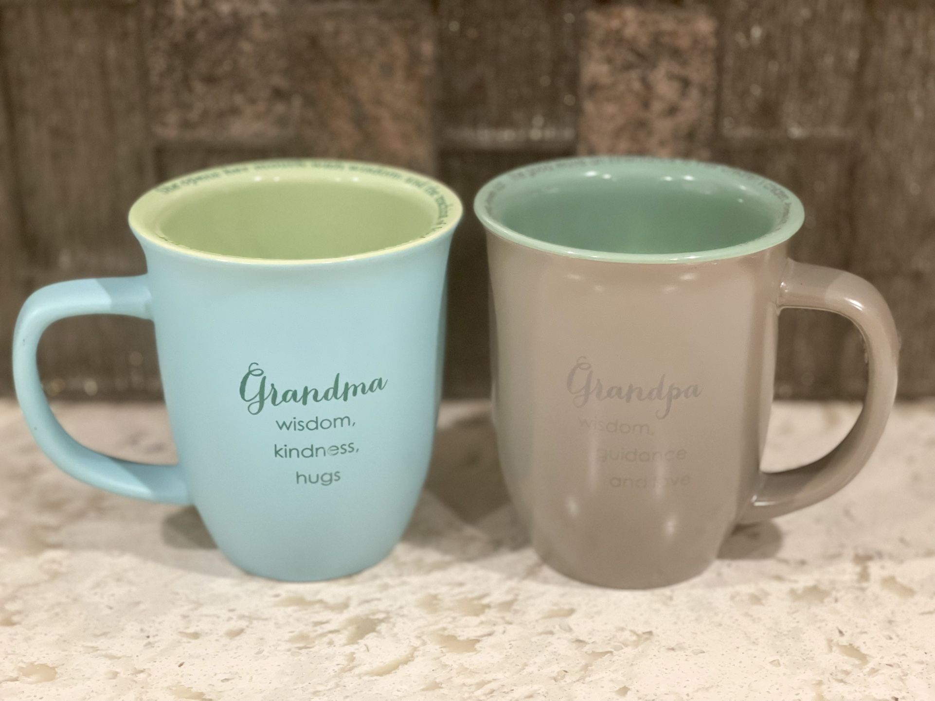 Grandpa & Grandma Abbey Press Coffee Mugs