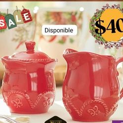 Cremera Y AZUCARERA Princess House 