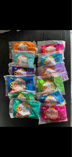 12 New 1999 Teenie Beanie Babies Complete set still in the pack