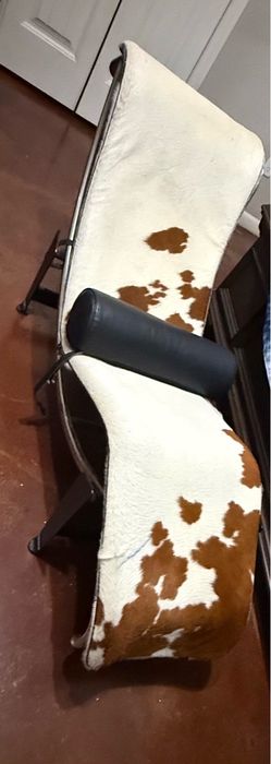 Cowhide chair