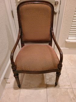 Solid Wood Chair With Armrests - Carrollton, TX