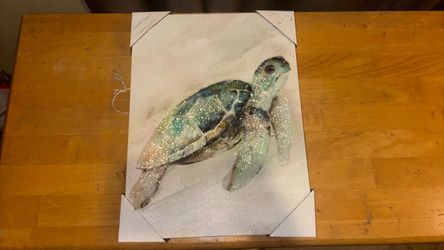 2 Turtle Paintings