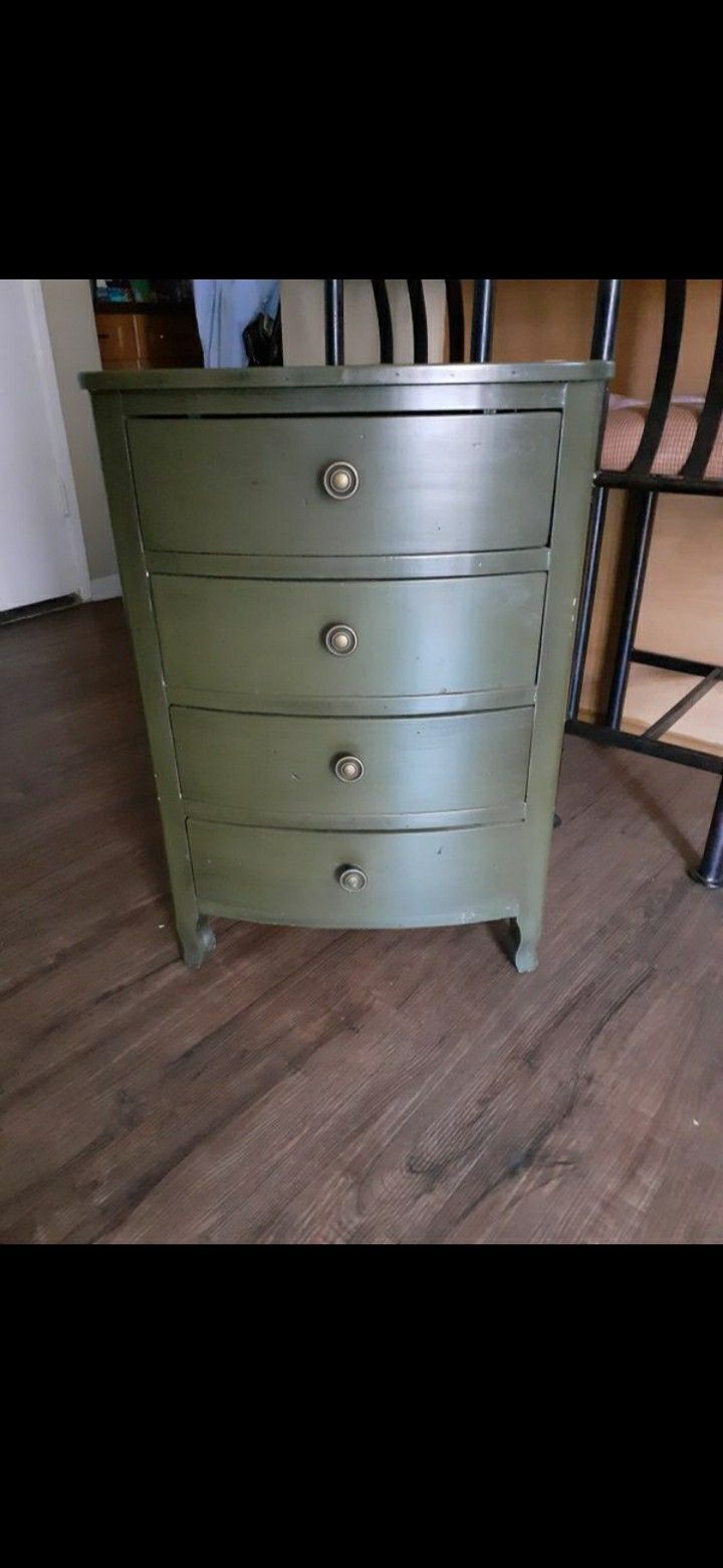 Antique style, small corner dresser