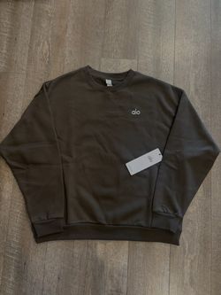 Alo Yoga Brown Accolade Pullover Crewneck (M)