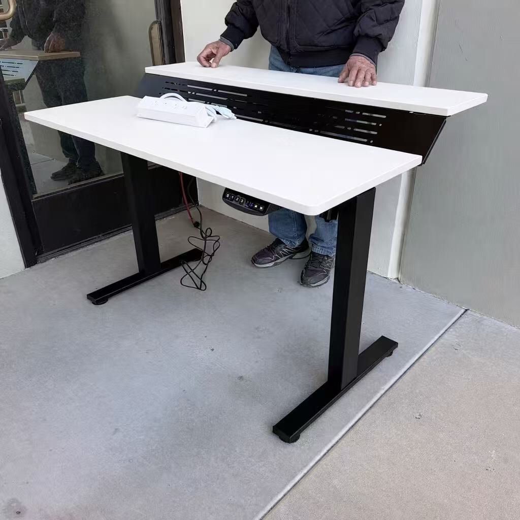 Brand New Standing Desk Rising Desk Riser Electric Desk Motorized Height Adjustable Computer Desk