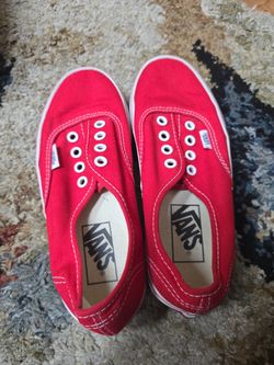 Red Vans