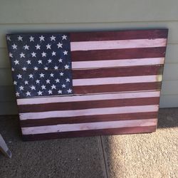 American Flag (Wood)