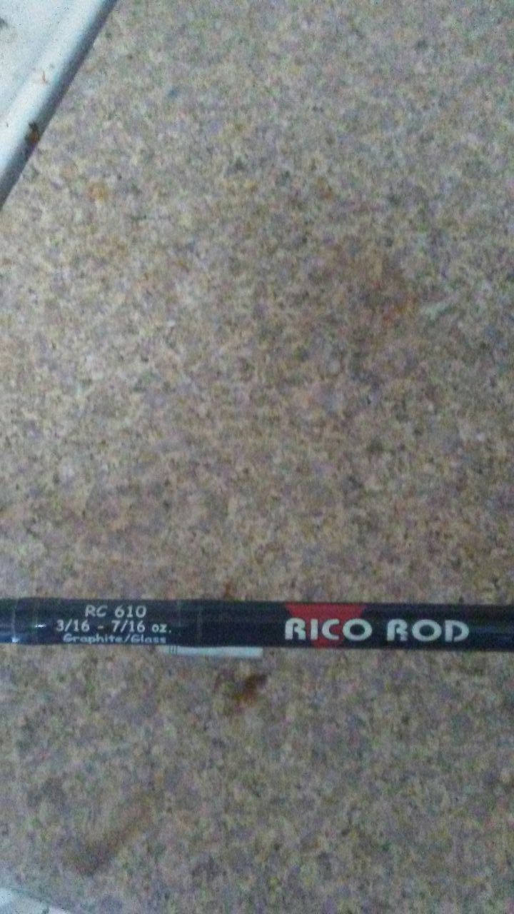 Rico rod fishing pole