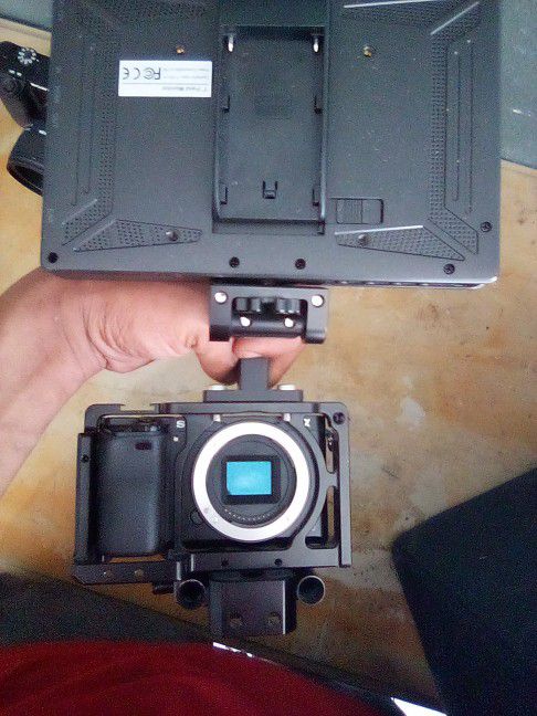 A6000 With Stabilizer N Screen 7in