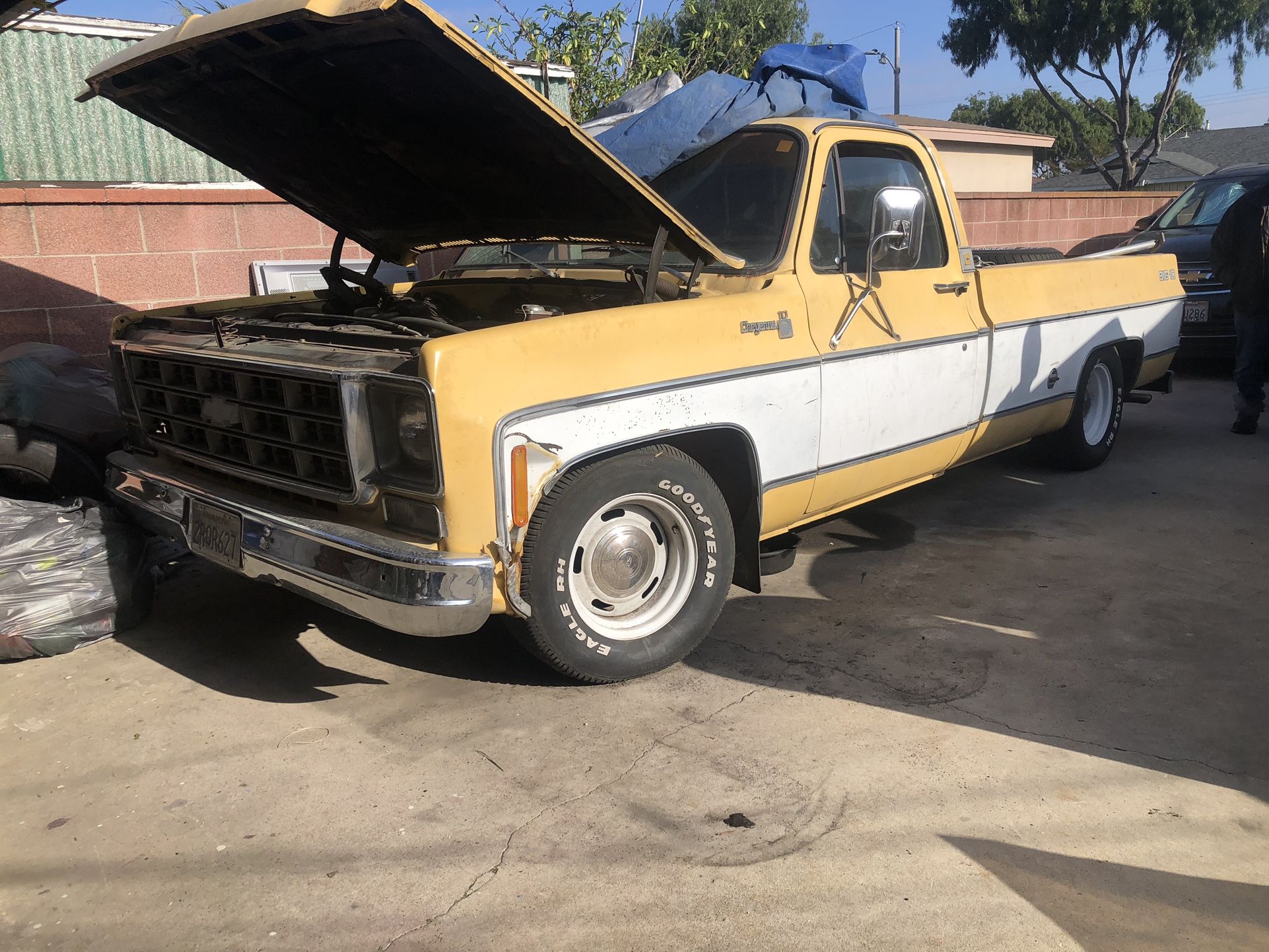 1978 Chevy C10 Chevy Shorty Van Projects Buick Regal Plymouth Satellite Gmc Camaro El Camino Nova Impala Monte Carlo 15x10 Rally Wire Cragar 15” SS