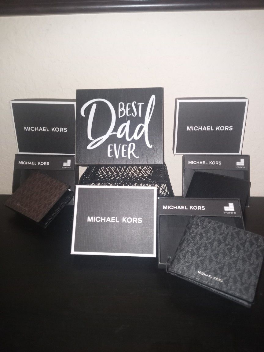 Father's Day Michael Kors Men Wallet L-fold $45 Each
