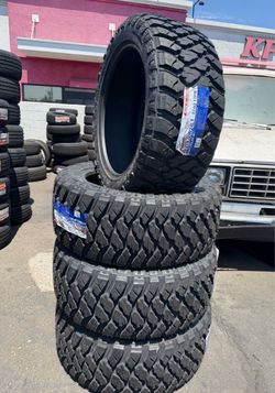 Vendo set de llantas 37x13.50r24 atlander tire m/t nuevas con 55,000 millas de garantía las 4