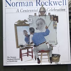 Norman Rockwell Hardcover Book , Centennial Celebration