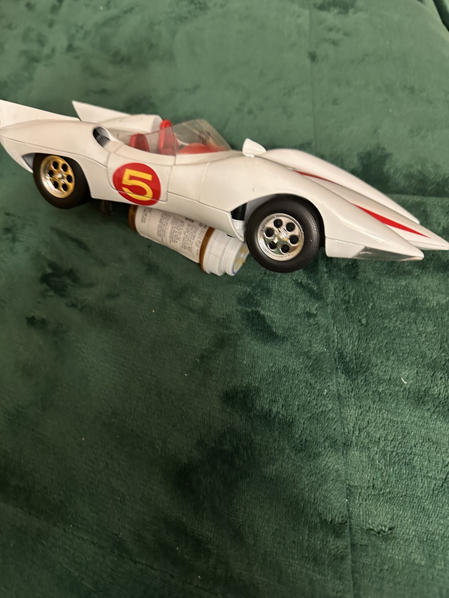 Ertl American Muscle Speed Racer Mach 5 With Chim Chim figure 1:18 Diecast NIB