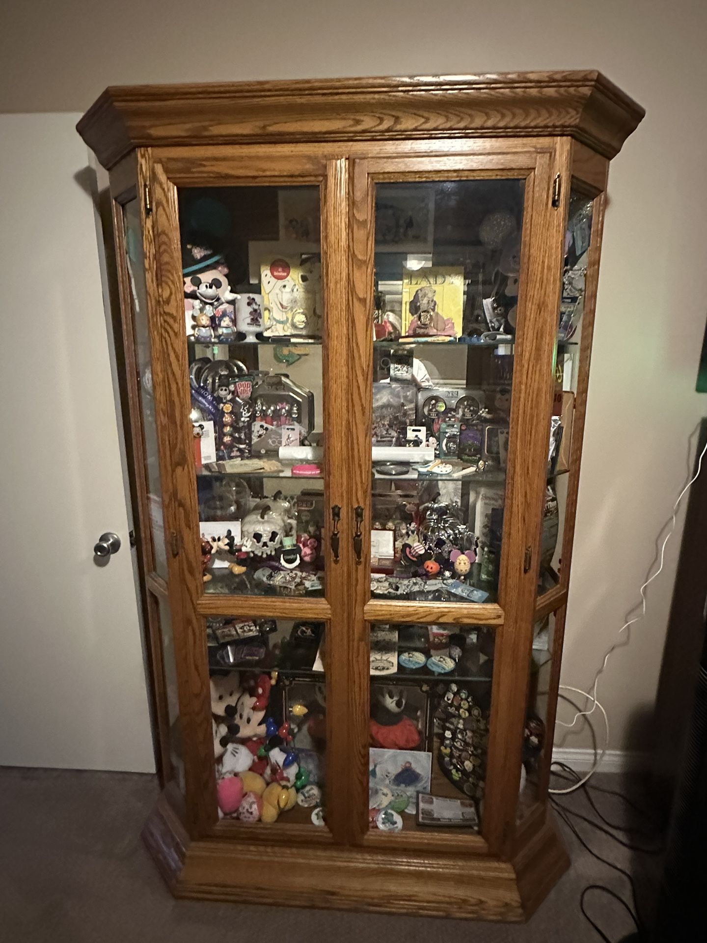 Huge Curio Cabinet