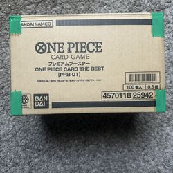 One Piece Japanese Sealed Booster Boxes & Cases – OP05 / OP13 / PRB01