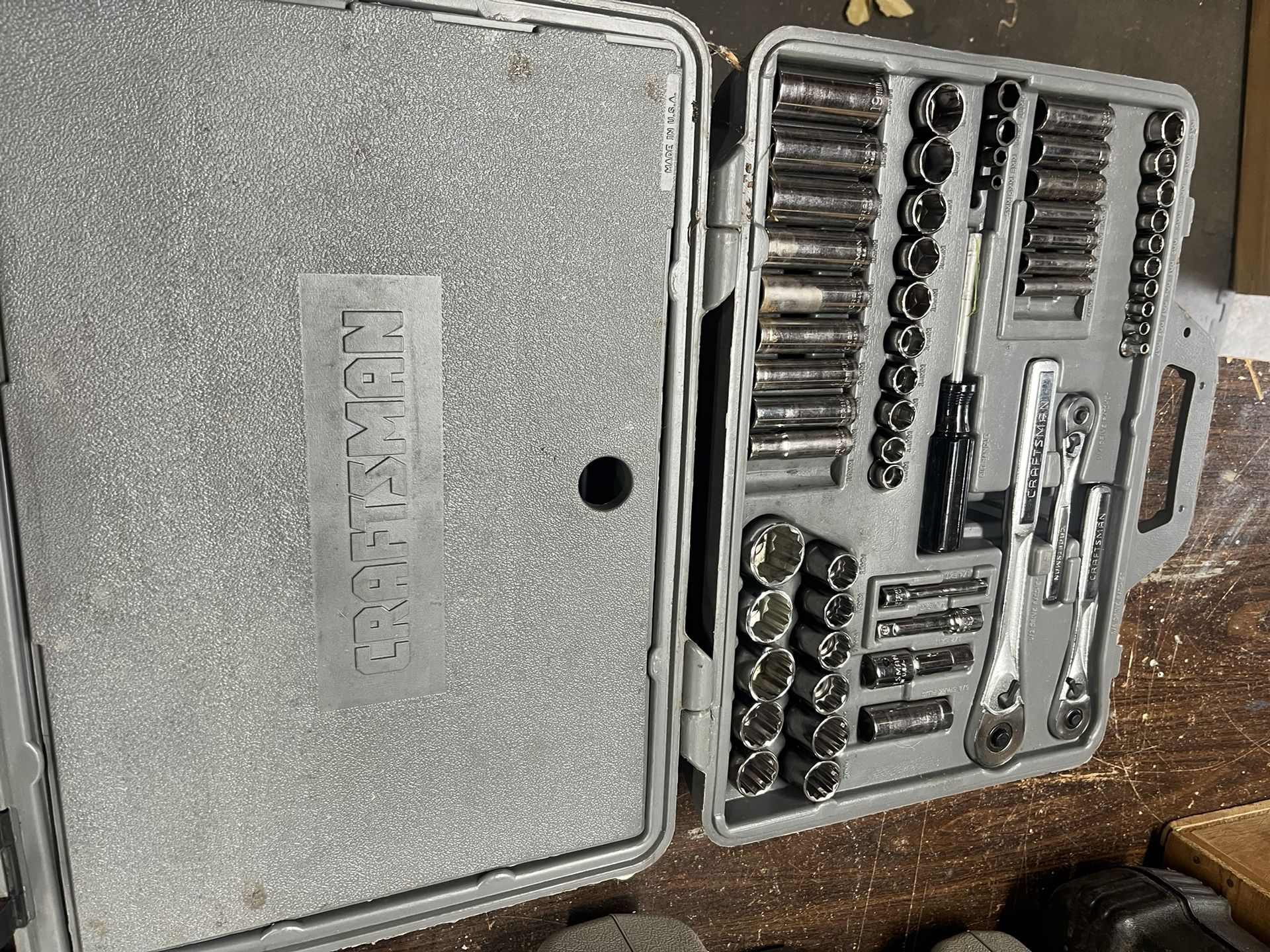 Big Socket Set - Craftsman Original Vintage 