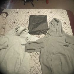 Essential Hoodies I Have 2 In Light Gray 1 Dark Gray No Black