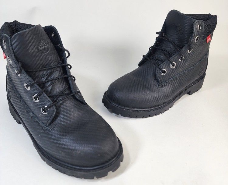 Timberland Helcor 6-Inch Waterproof PrimaLoft 400 Gram Black Boots Size 6