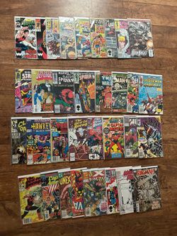 Vintage Marvel & DC Comic Book Collection - 250+ Book Bulk Longbox (Includes Key Issues!)