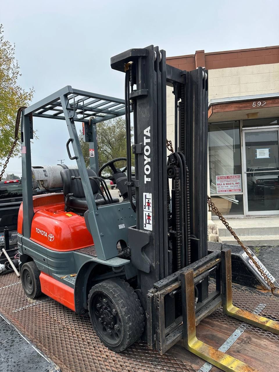 Like New Toyota forklift 7000 lb,All Products : American Fashion Style Bags On Sale