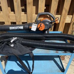 Worx  Blower And Leaf Vacuum