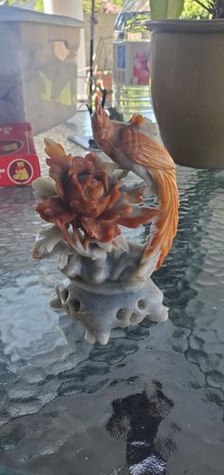 Antique Vintage Stone Carving
