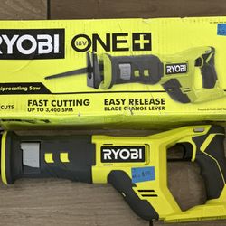 ryobi once+ 18V Cordless Reciprocating Saw (Tool Only)  (normal wear) 