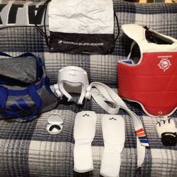 Tae Kwon Do Martial Arts Sparring Gear