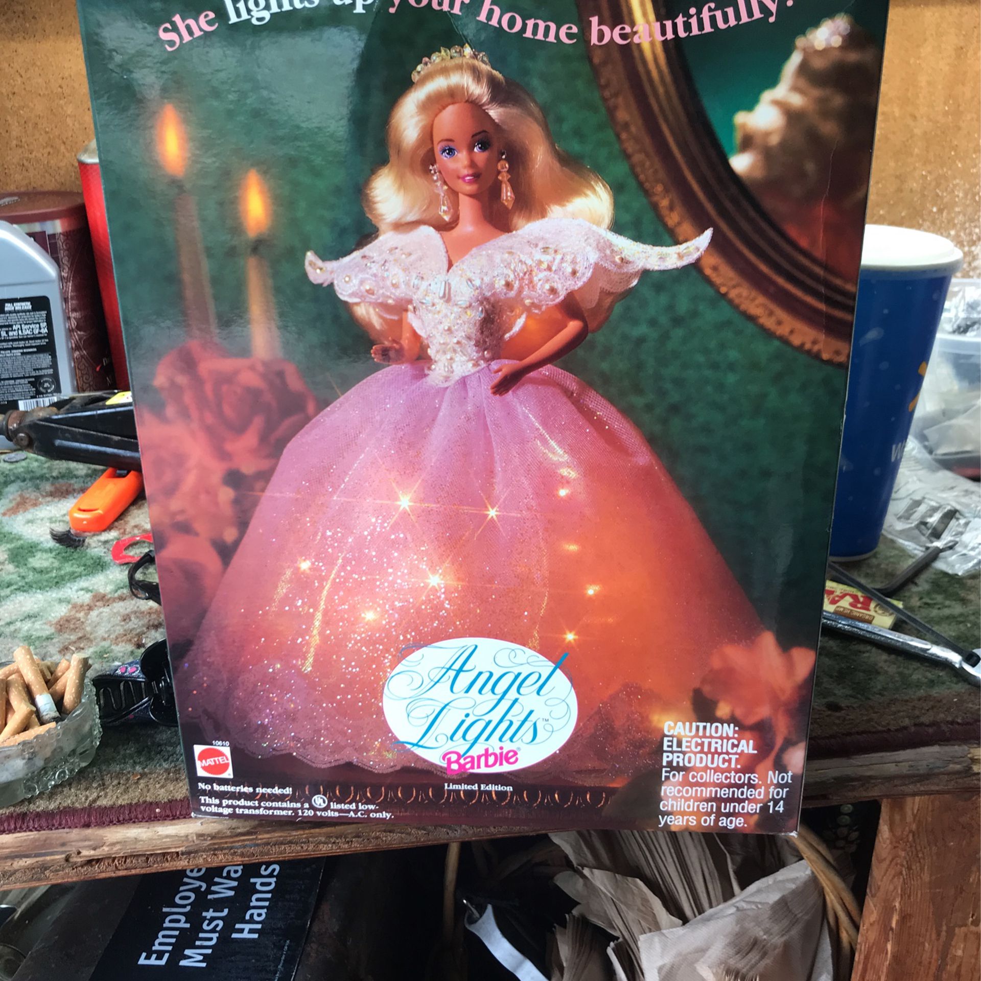 Angel Lights Barbie From 80’s Still In Box Collectible 