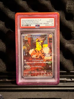Pokemon Detective Pikachu Promo - PSA 10