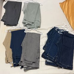 Men’s Jeans & Pants @ $5 -$10 Each – Size 34x30 – Great Brands! Ea