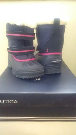 Nautica Girl Boots, sz 10 (toddler)