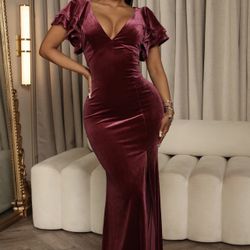 Velvet Gown