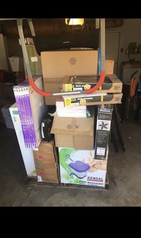 Pallet of amazon returns new items retail 3847 asking 300 obo. for