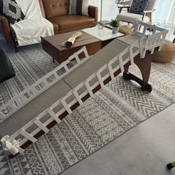 Dog Ramp By PetSafe CozUp Wooden Dog Ramp Cherry Wood With Modifications!