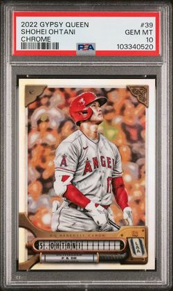 2022 TOPPS GYPSY QUEEN | CHROME SHOHEI OHTANI 39