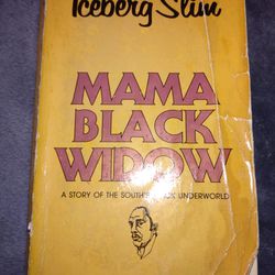 Iceberg Slim - Mama Black Widow. Publisher - Holloway House Paperback.