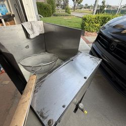 Commercial Stainless Steel Fryer / Boiling Station – Heavy Duty