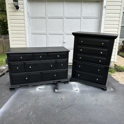 midnight, Black dresser set for Sale in Stafford, VA - OfferUp
