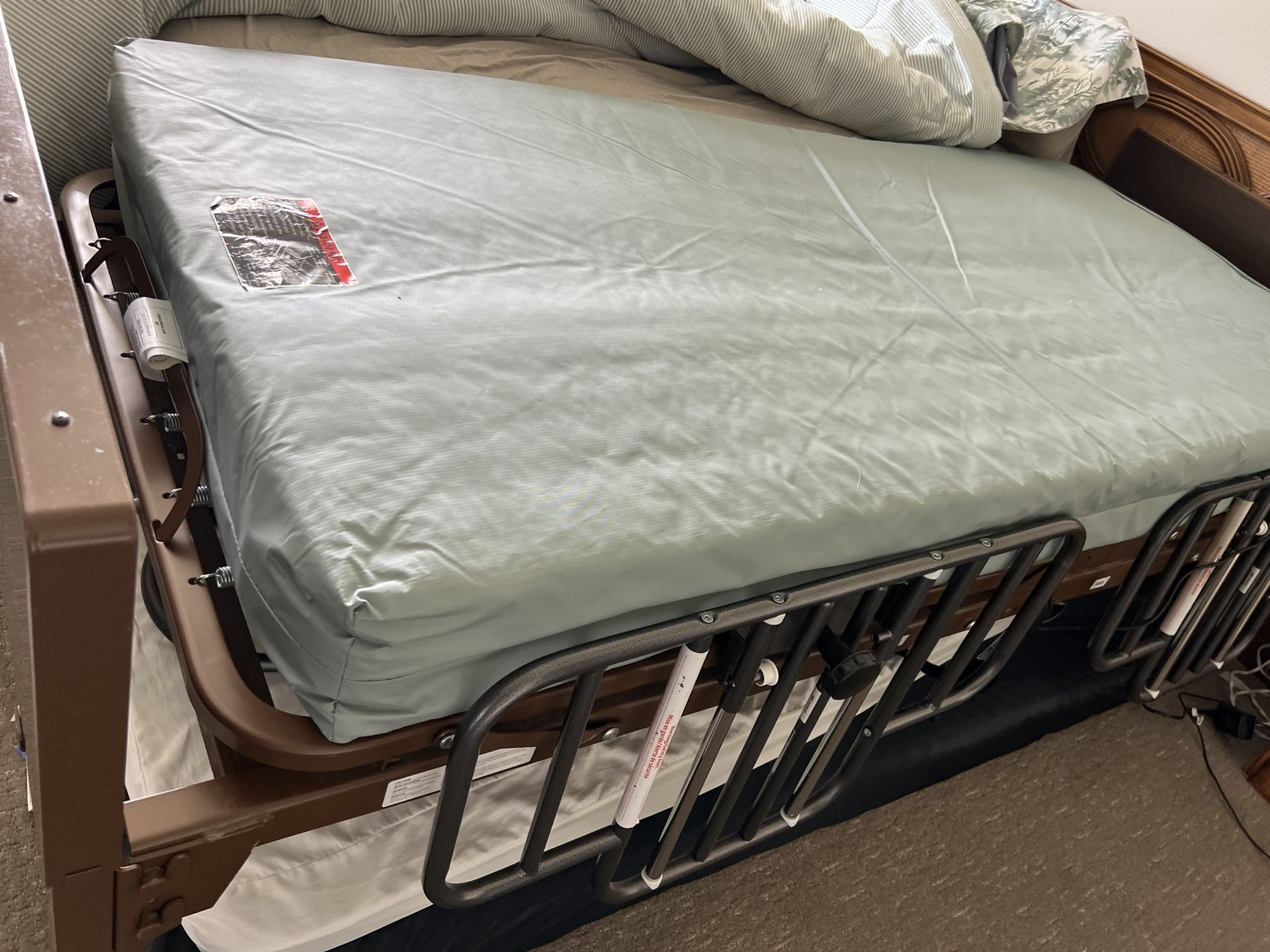 Hospital Bed - Semi Electric Base