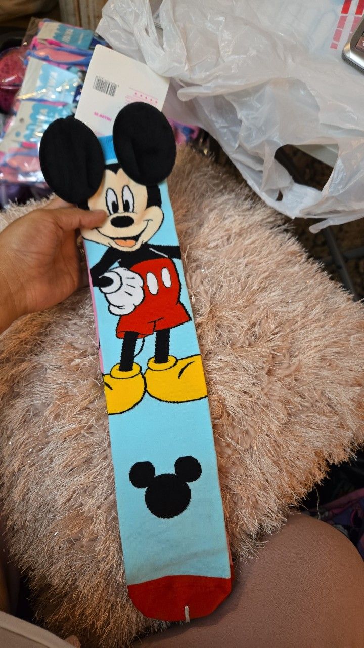 Mickey And Minnie Socks