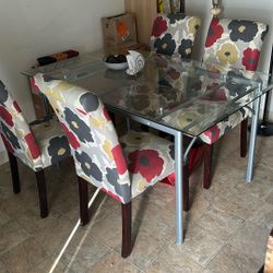 Glass Dinning Room table