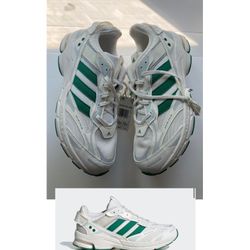 Adidas Spiritain 2000 Shoes Core White Green Size 12.5 NEW NO BOX