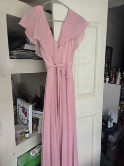 Mauve Color Bebe Dress For Salesize